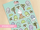 T-Rex Roar | Big Sticker Sheet