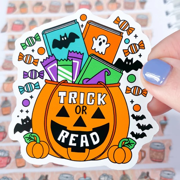 Trick of Read | Vinyl Sticker