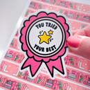 Tried Your Best Medal | Vinyl Sticker