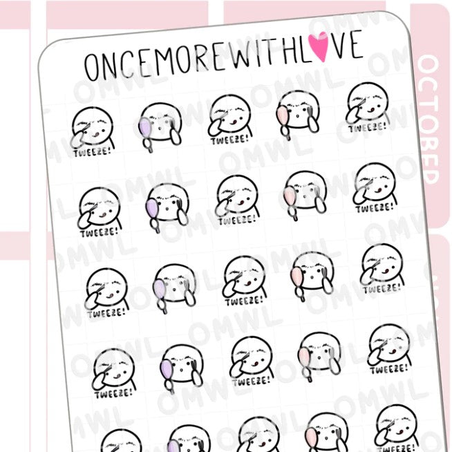 Tweeze 2.0 | Sticker Sheet