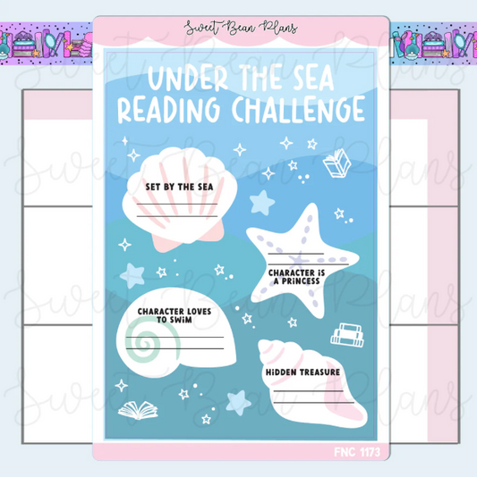 Under Sea Reading Challenge | Large Sticker