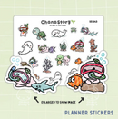 Buji Under the Sea V2 | Sticker Sheet