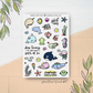 Under the Sea | Sticker Sheet
