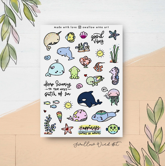 Under the Sea | Sticker Sheet