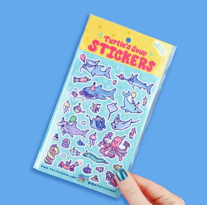 Underwater Party | Vinyl Sticker Sheet