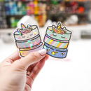 Magical Wishes Unicorn | Die Cut Sticker Set