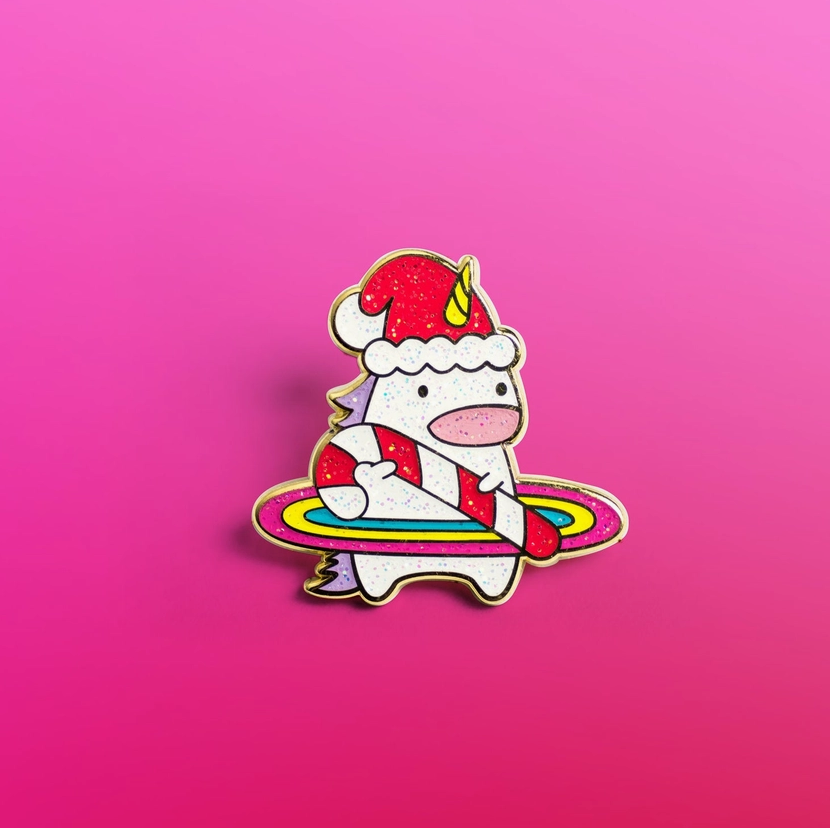 Work It, Holiday Unicorn | Enamel Pin