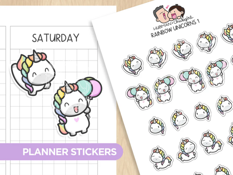 Unicorns | Sticker Sheet