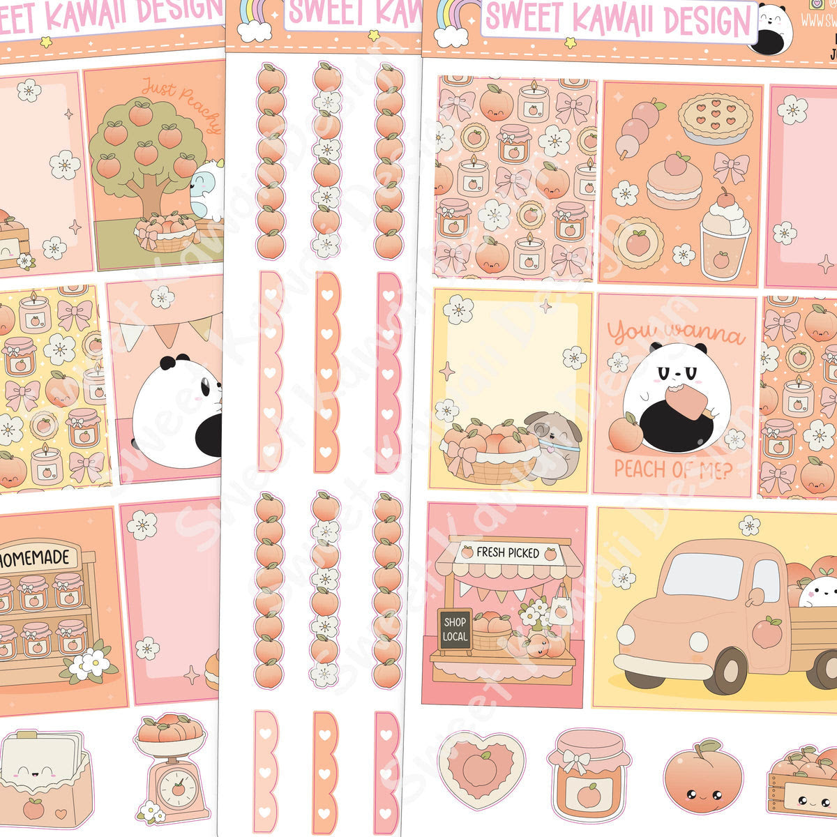 *PRESALE* Sweet Kawaii Designs - Just Peachy | June 2026 Kawaii Kit Subscription