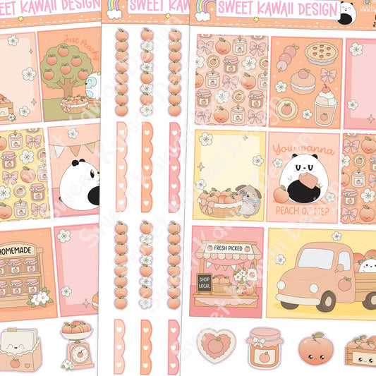 *PRESALE* Sweet Kawaii Designs - Just Peachy | June 2026 Kawaii Kit Subscription