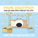 Sweet Kawaii Designs - Daisy Days | April 2026 Kawaii Kit Subscription