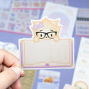 Library Book Wonton | Vinyl Sticker