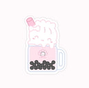 Boba Shop - Steamie Float | Vinyl Sticker