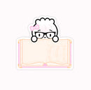 Library Book Steamie | Vinyl Sticker