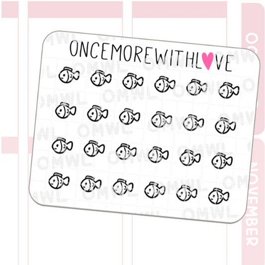 Mini - Fish | Sticker Sheet