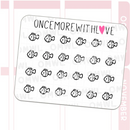 Mini - Fish | Sticker Sheet