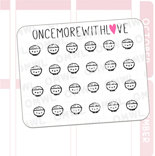 Mini - Rice | Sticker Sheet
