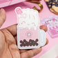 Boba Shop - Steamie Float | Vinyl Sticker
