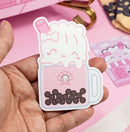 Boba Shop - Steamie Float | Vinyl Sticker