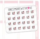 Mini - Check Box | Sticker Sheet