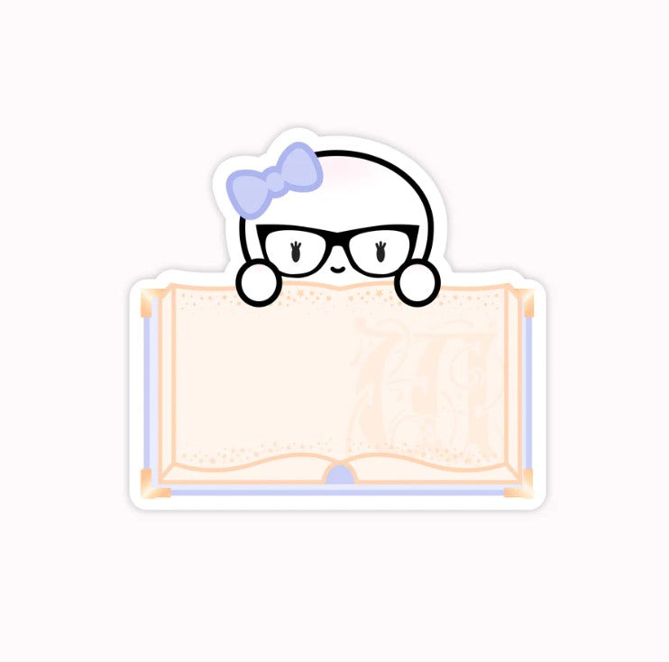 Library Book Laila | Vinyl Sticker