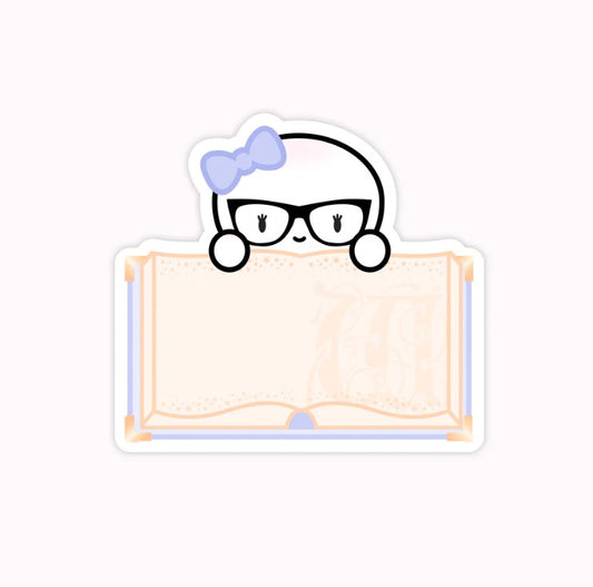 Library Book Laila | Vinyl Sticker