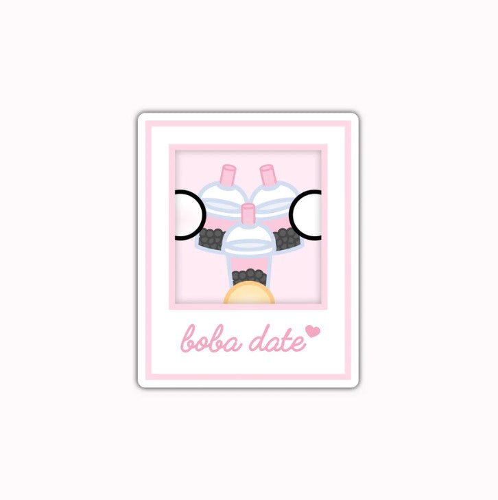 Boba Shop - Polaroid | Vinyl Sticker