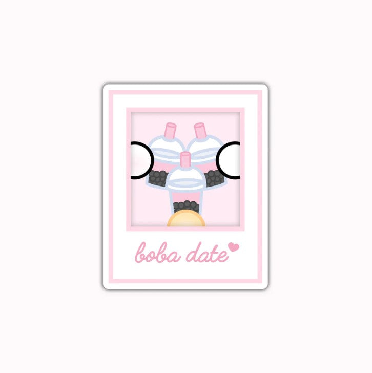 Boba Shop - Polaroid | Vinyl Sticker