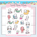 Vacay Mode Beans | Sticker Sheet