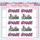 Valentine Banners | Sticker Sheet