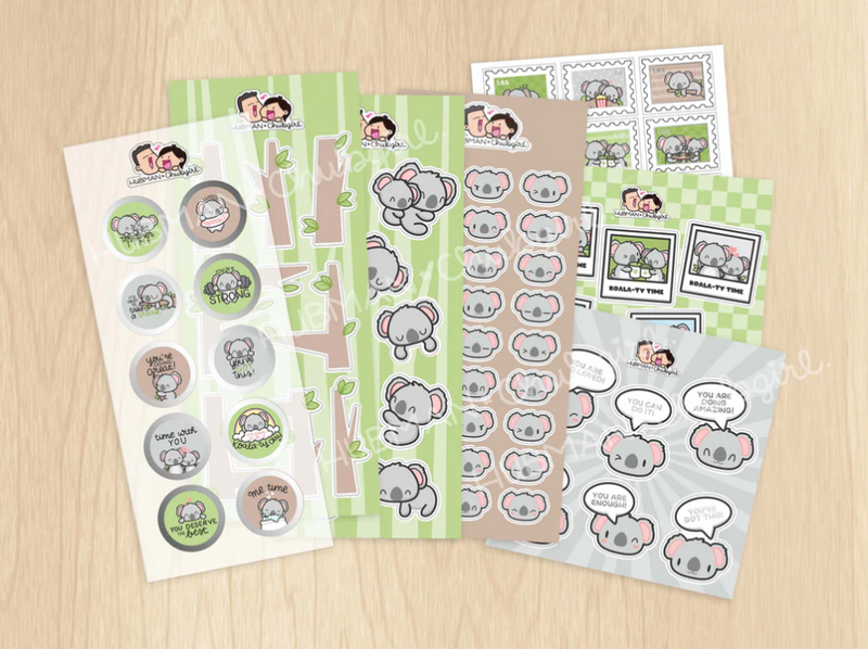 Koala-Ty Time | Variety Sticker Pack