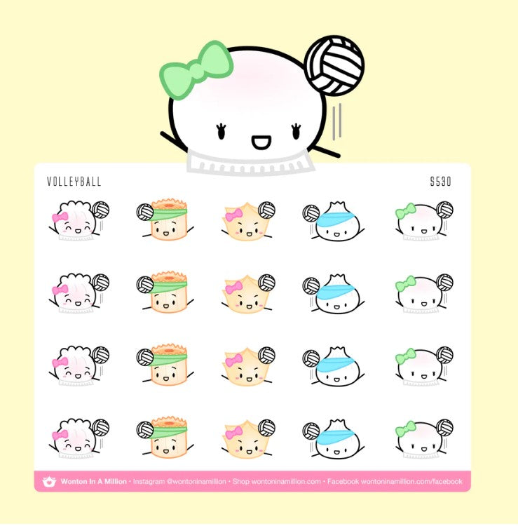 Volleyball | Sticker Sheet