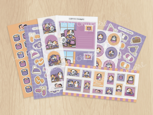 Staying Cozy | Variety Sticker Pack