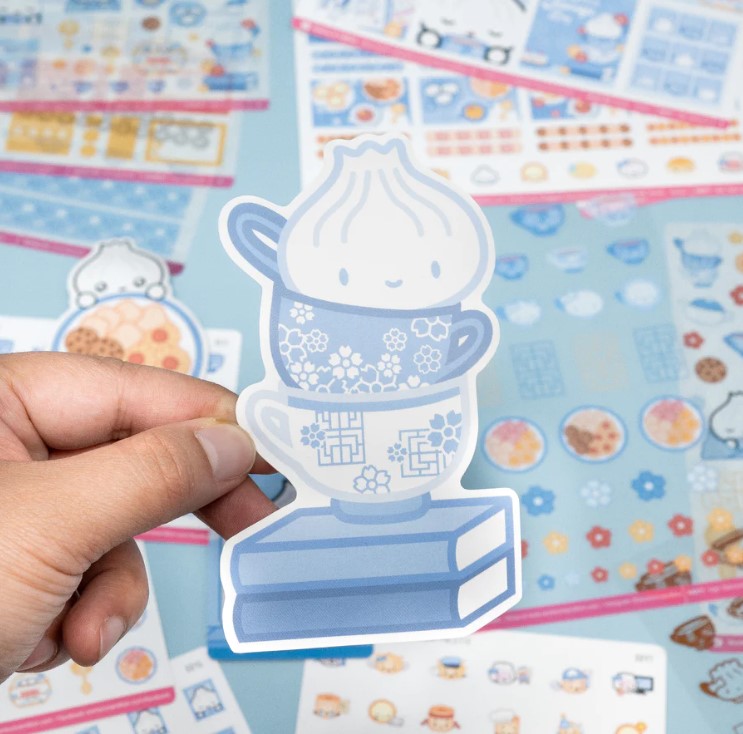 High Teahouse - Cups | Vinyl Sticker