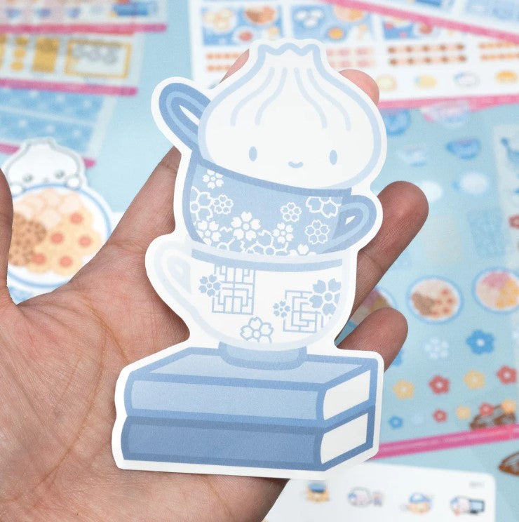 High Teahouse - Cups | Vinyl Sticker