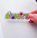 August Bean | Vinyl Sticker