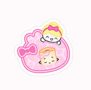 Steamie Girl - Pool | Vinyl Sticker