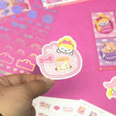 Steamie Girl - Pool | Vinyl Sticker