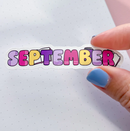 September Bookish | Vinyl Sticker