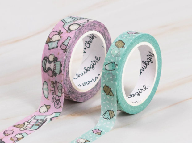 Icecream Date | Washi (set of 2)