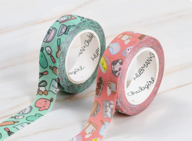 Cozy Bakery | Washi (set of 2)