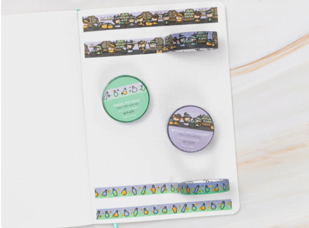 Witches and Potions | Washi (set of 2)
