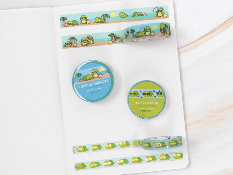 Turtley Awesome | Washi (Set of 2)