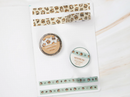 Squirrelly Acorn | Washi (set of 2)