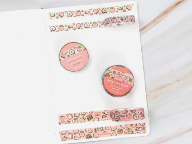 Just Peachy | Washi (set of 2)