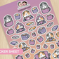 Warm and Cozy | Big Sticker Sheet