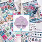 Sweet Bean Plans | November WASHI & STICKER Subscription