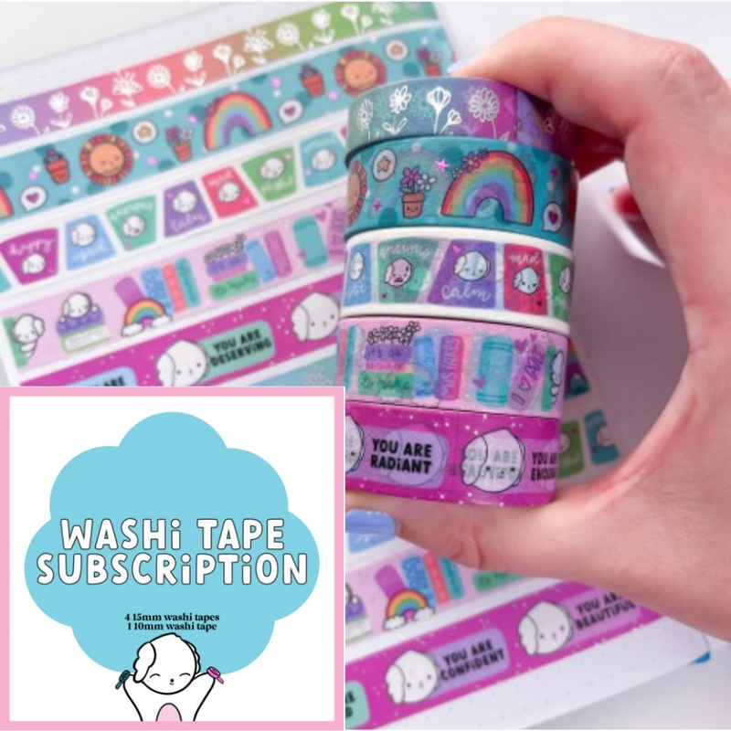 *PREORDER* Sweet Bean Plans | December 2024 WASHI Subscription