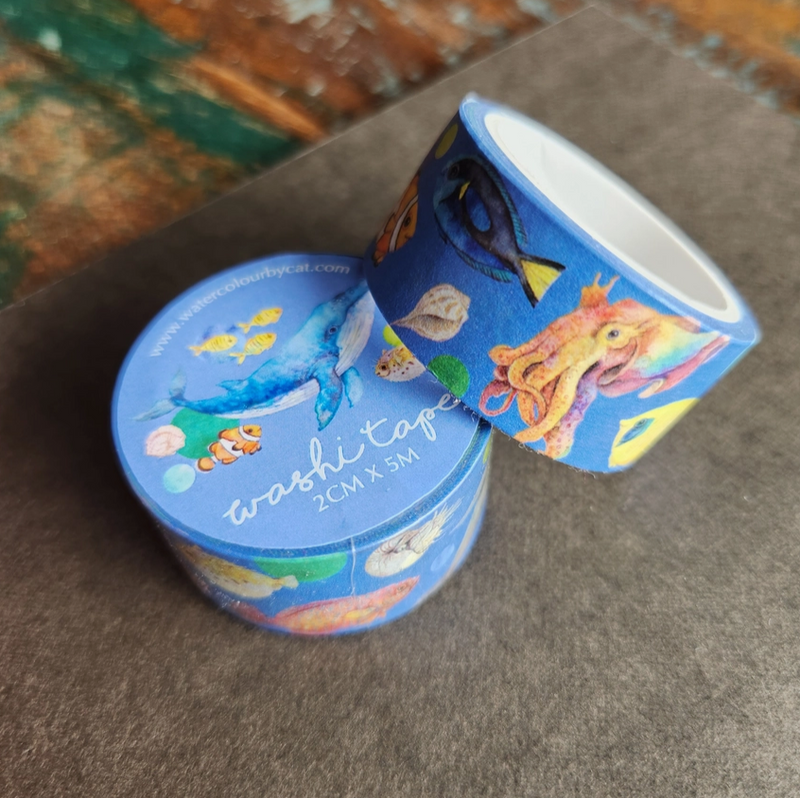 Australian Sea Creatures | Washi Tape