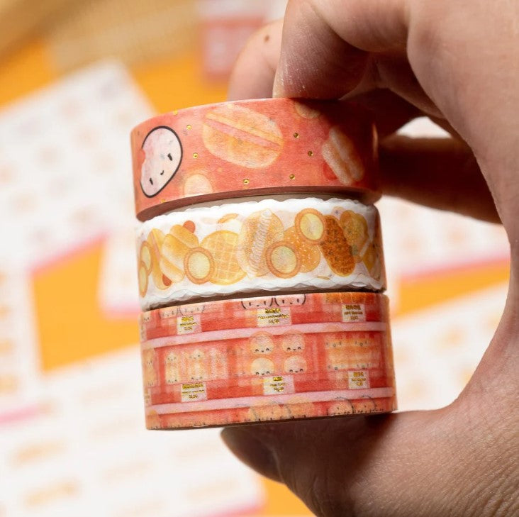 Bakery - Bun of a Kind | Washi (set of 3)